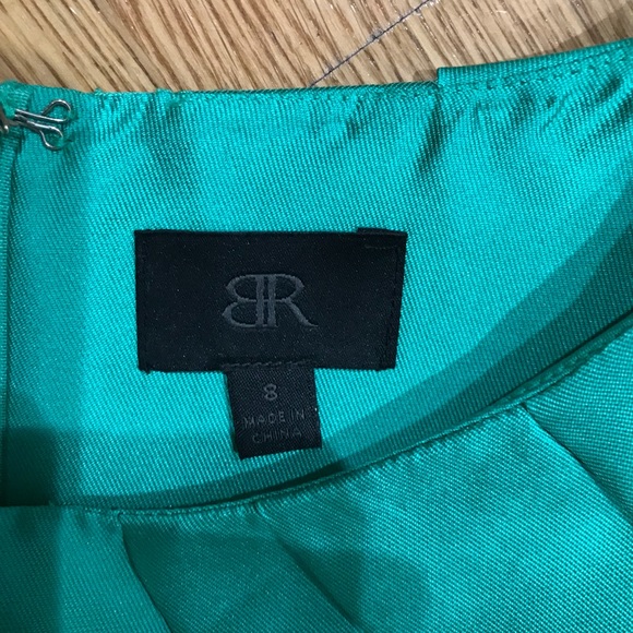 Magnificent green silk taffeta dress - Picture 4 of 5